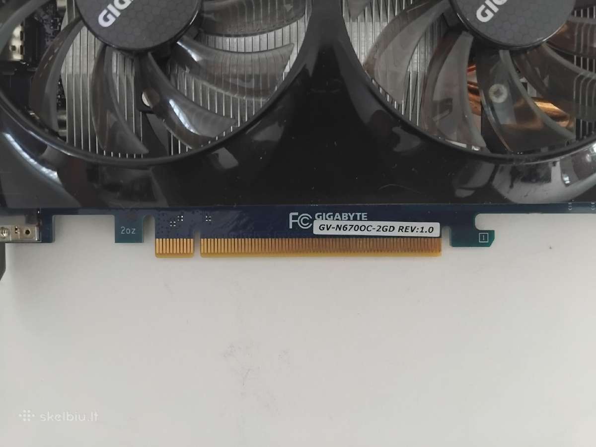 Veikianti Gtx 670 2gb Vram Grafinė Kortelė - nuotraukos Nr. 2