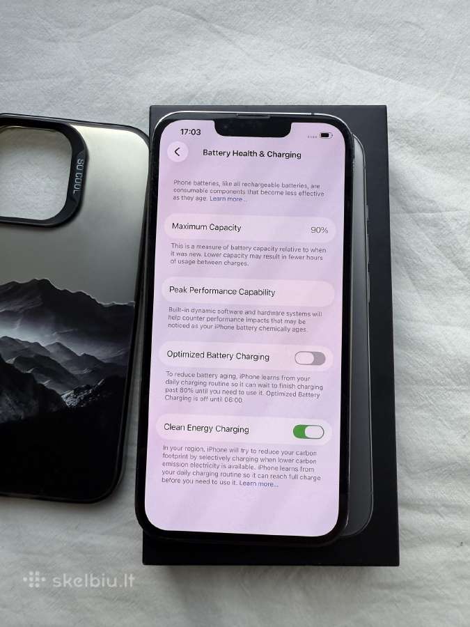 iPhone 13 Pro 128gb Graphite - nuotraukos Nr. 4