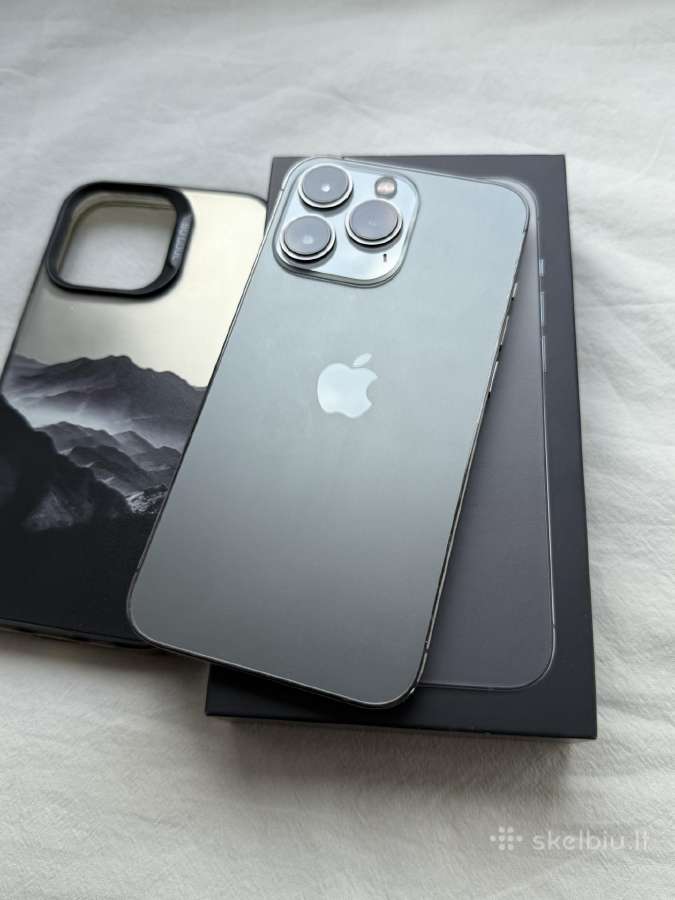iPhone 13 Pro 128gb Graphite - nuotraukos Nr. 5
