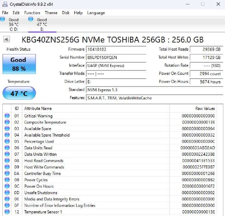 Naudoti SSD diskai - nuotraukos Nr. 2