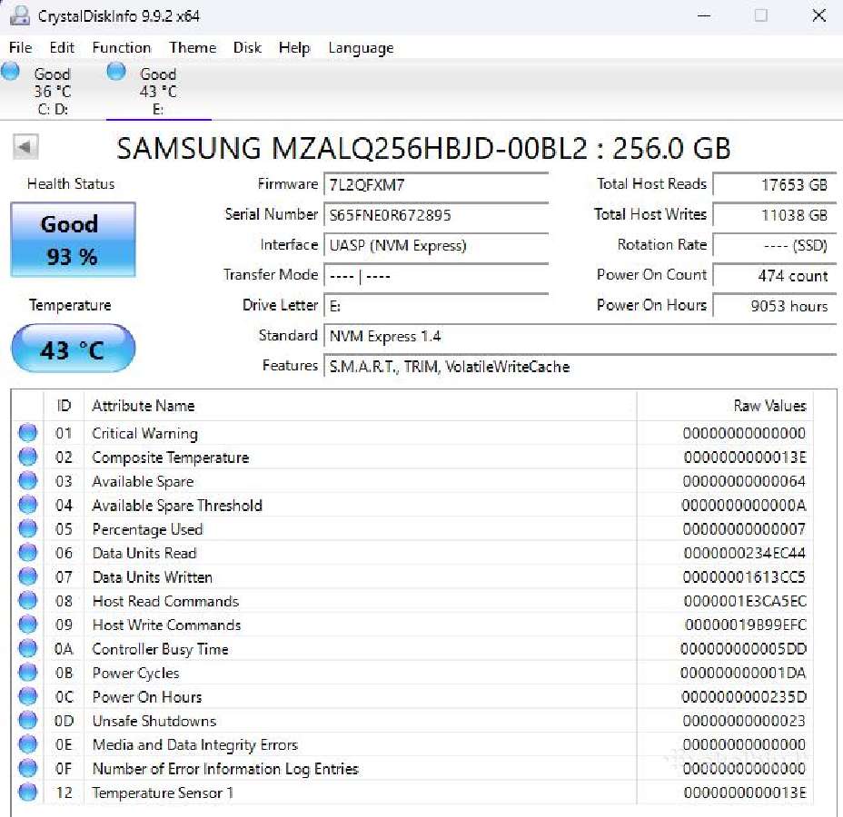 Naudoti SSD diskai - nuotraukos Nr. 3