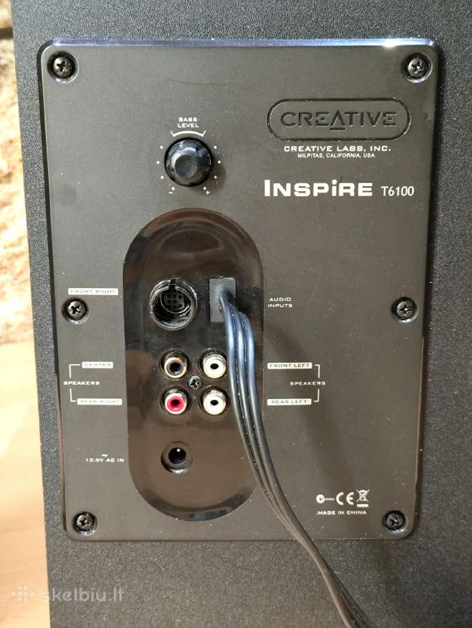 Creative Inspire T6100 ir Pioneer S-p77 - nuotraukos Nr. 2