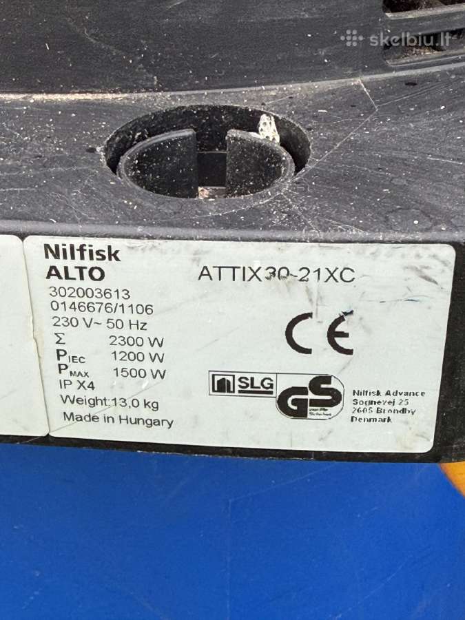 Nilfisk Attix 30-21 XC , - nuotraukos Nr. 6