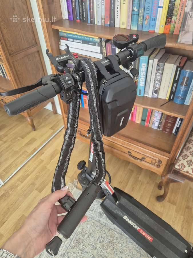 Beaster Scooter Bshelios elektrinis paspirtukas - nuotraukos Nr. 9
