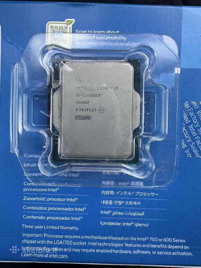 Naudotas intel core i5-13600kf procesorius - nuotraukos Nr. 2