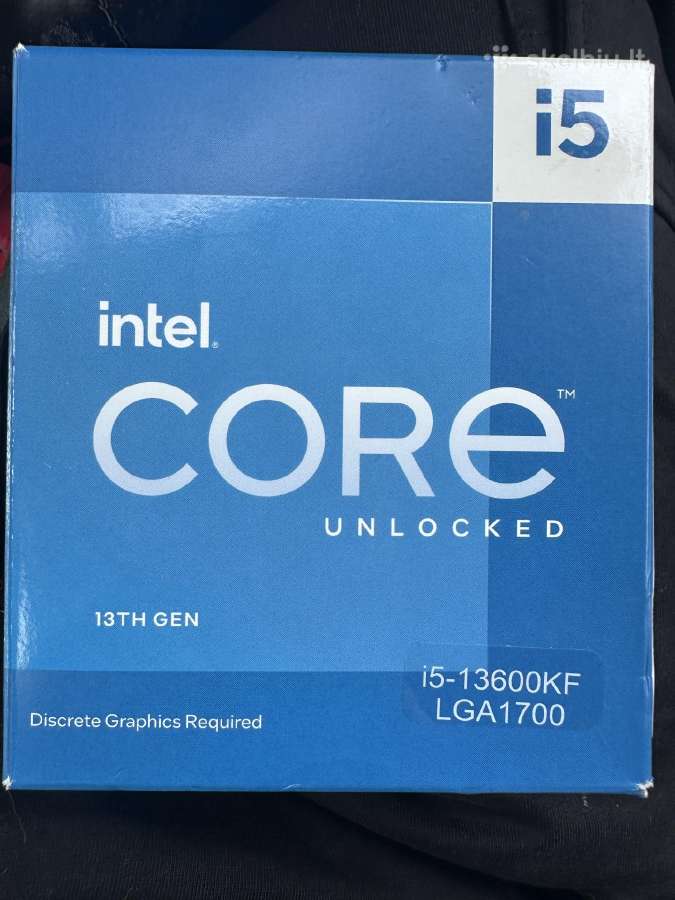 Naudotas intel core i5-13600kf procesorius - nuotraukos Nr. 3