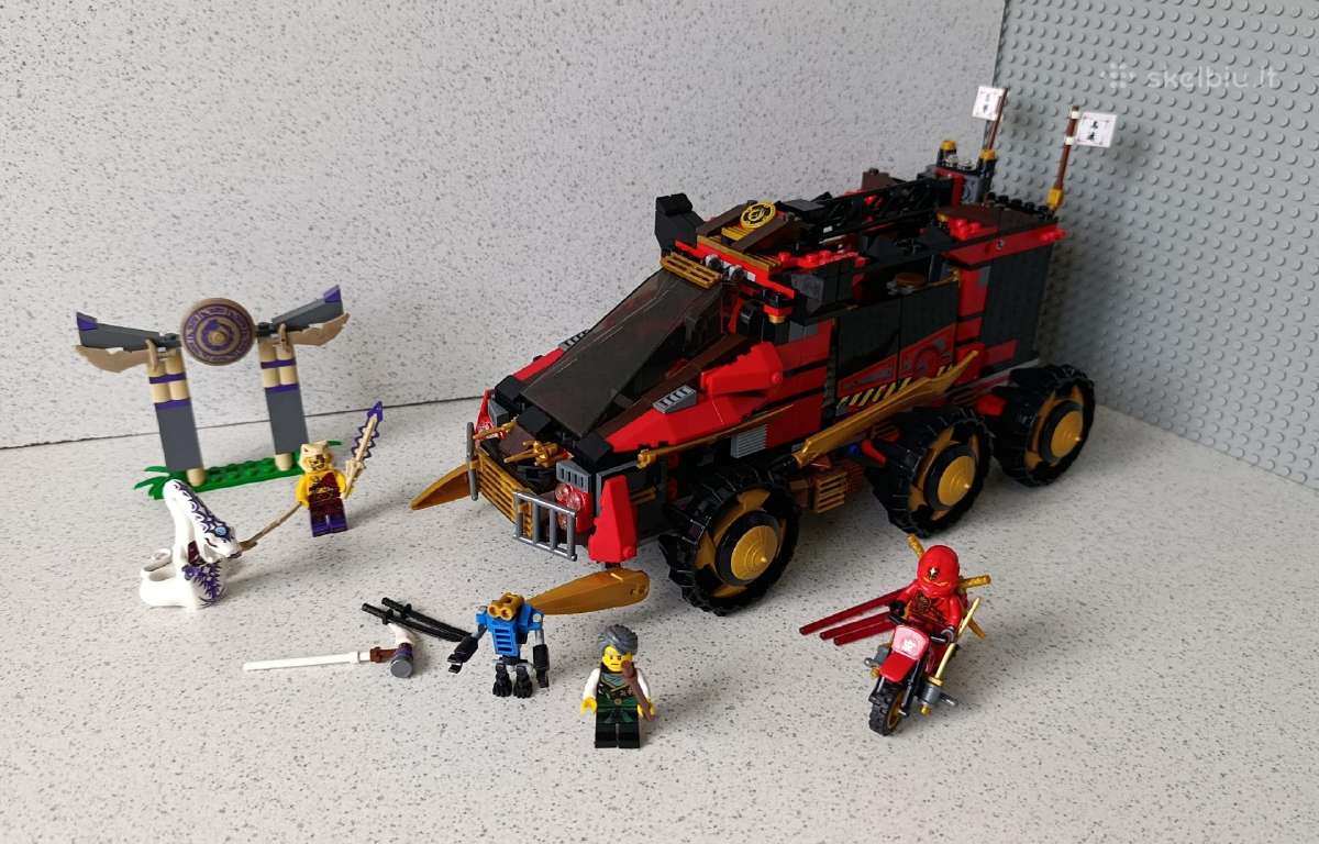 Lego Ninjago 70750 Ninja Db X - nuotraukos Nr. 9
