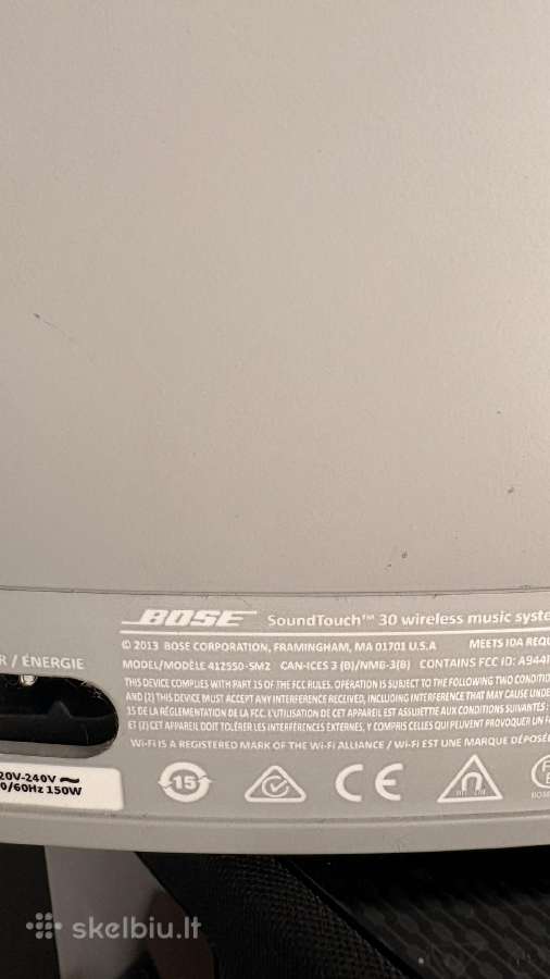 Bose Soundtouch 30 dalimis - nuotraukos Nr. 3