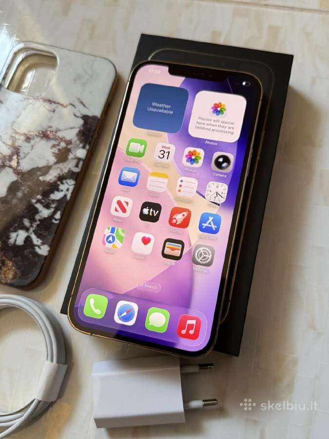 iPhone 12 Pro Max 128gb Gold - nuotraukos Nr. 3