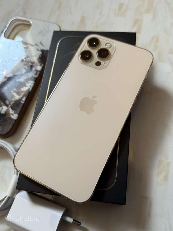 iPhone 12 Pro Max 128gb Gold - nuotraukos Nr. 9