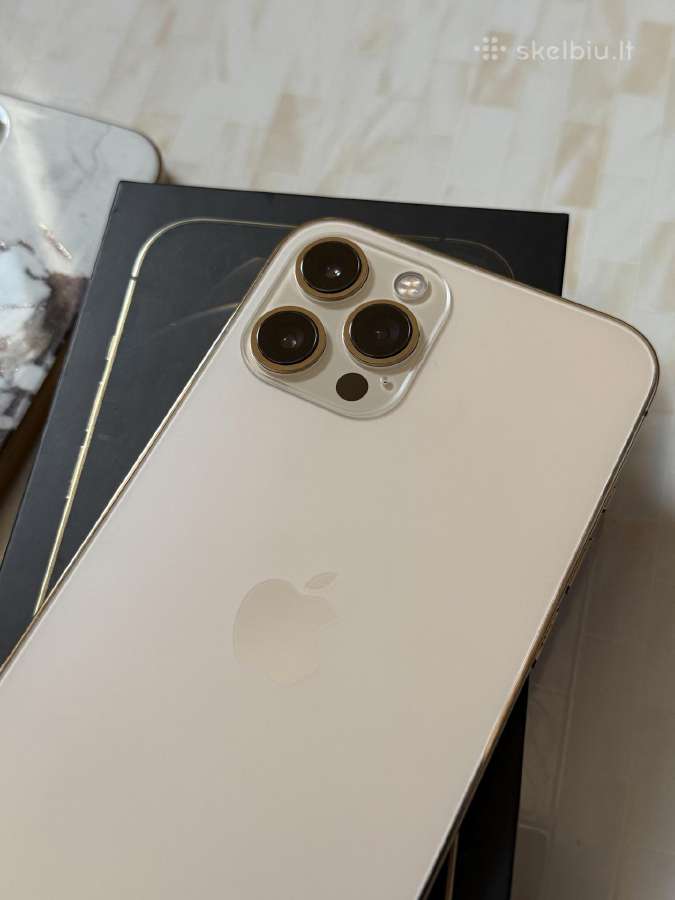 iPhone 12 Pro Max 128gb Gold - nuotraukos Nr. 10