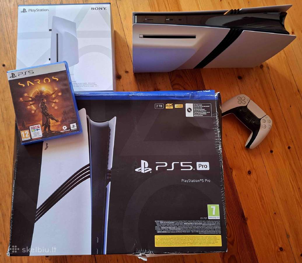 Parduodu Ps5 Pro su Blu-ray Disc Drive - nuotraukos Nr. 2