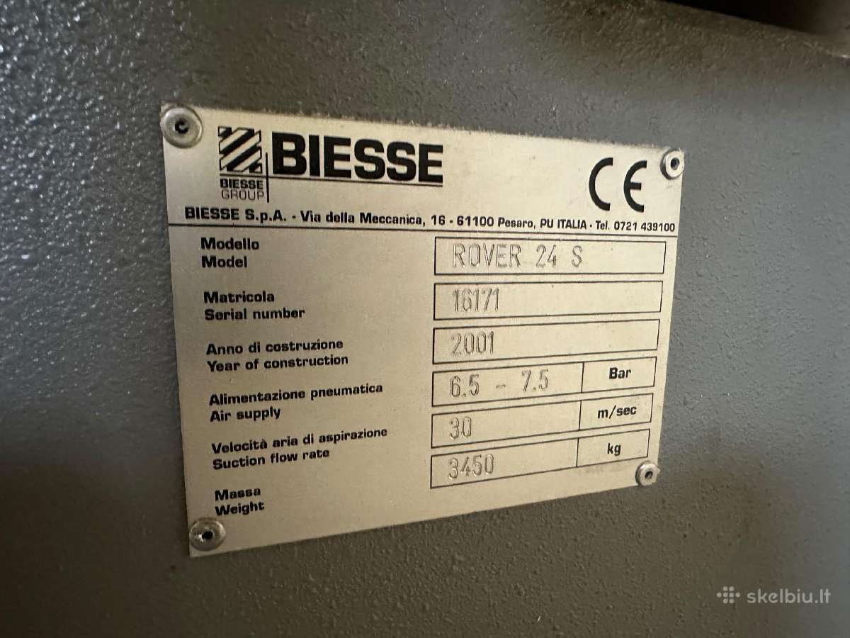 Biesse Rover 24 S CNC apdirbimo centras - nuotraukos Nr. 8
