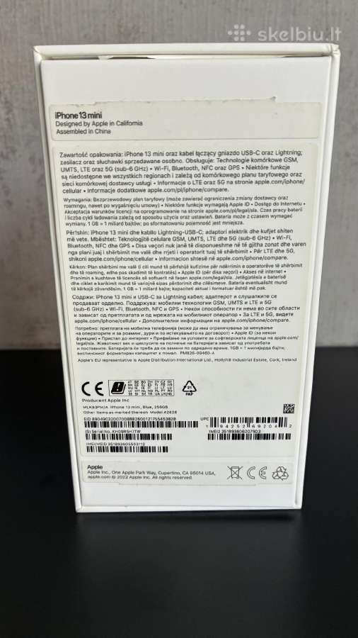iPhone 13 Mini, 256 GB - nuotraukos Nr. 2