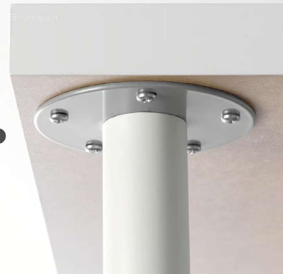 White table ikea 140x60 cm - nuotraukos Nr. 4