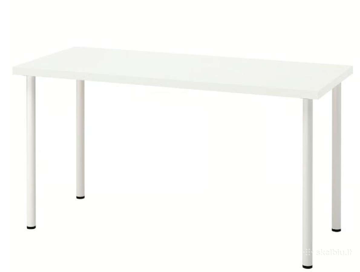 White table ikea 140x60 cm - nuotraukos Nr. 2