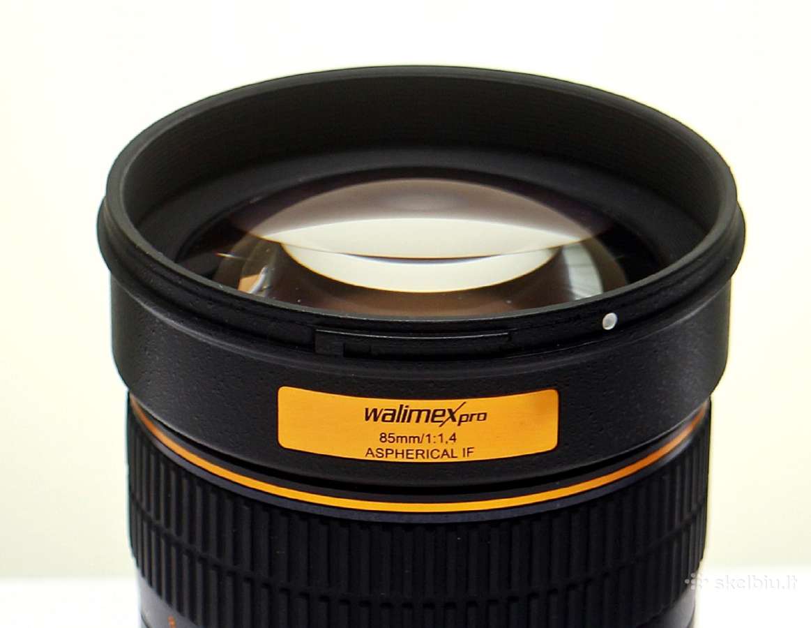 Walimexpro 85mm/1:1,4 Aspherical If,for Canon Ef - nuotraukos Nr. 4