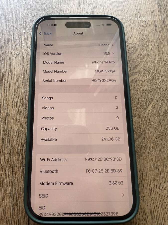 iPhone 14 Pro, 256 GB, baterijos talpa 83% - nuotraukos Nr. 6