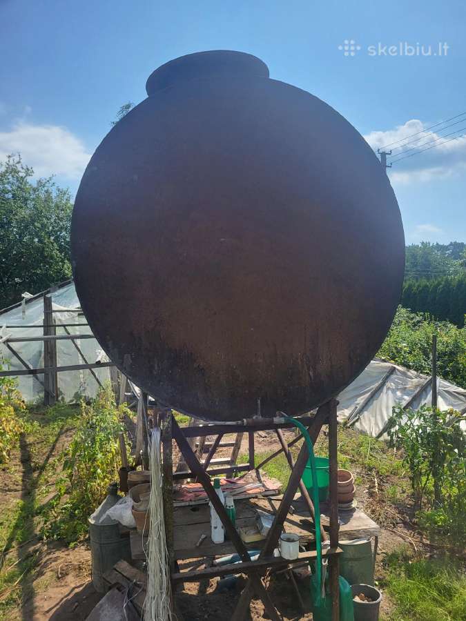 Metalinė talpykla, apie 2.4 m ³, 2400 l - nuotraukos Nr. 2