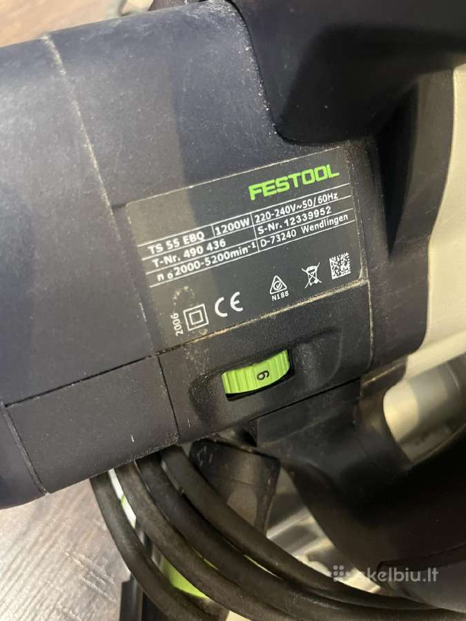 Festool Ts 55 Ebq - nuotraukos Nr. 5
