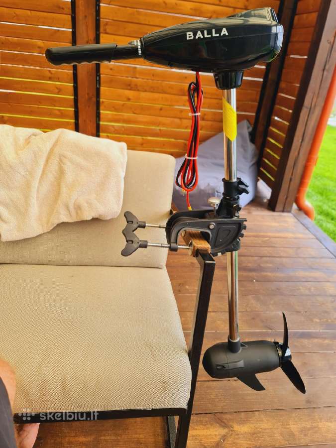 Bešepetėlinis el. variklis Balla 90lbs (12v) - nuotraukos Nr. 6