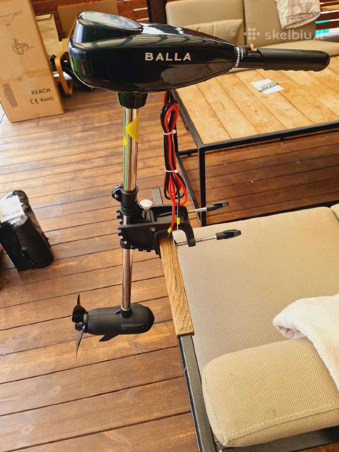 Bešepetėlinis el. variklis Balla 90lbs (12v) - nuotraukos Nr. 7