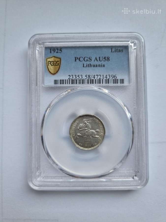 1 Litai Pcgs Au 58 - nuotraukos Nr. 2