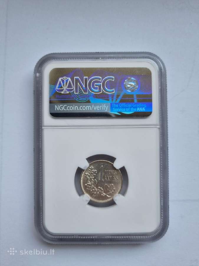 1 Litais 1925m unc Ngc - nuotraukos Nr. 2