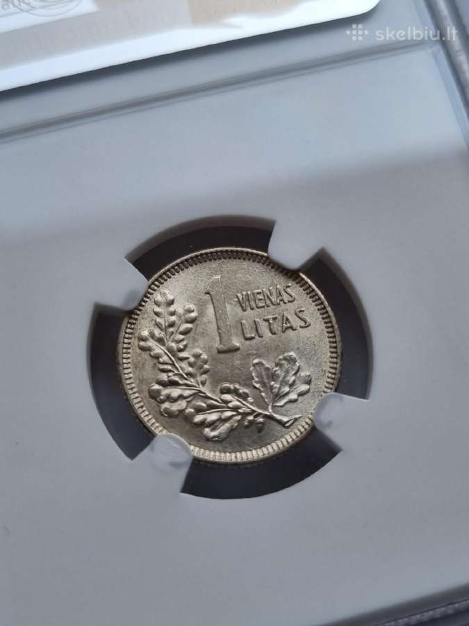 1 Litais 1925m unc Ngc - nuotraukos Nr. 3