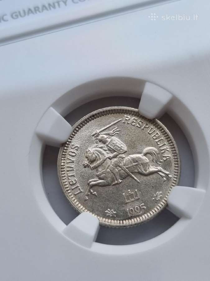 1 Litais 1925m unc Ngc - nuotraukos Nr. 4