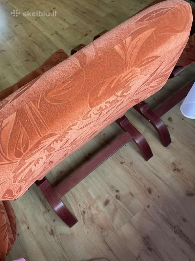 Sofa-lova ir du krėslai - nuotraukos Nr. 4