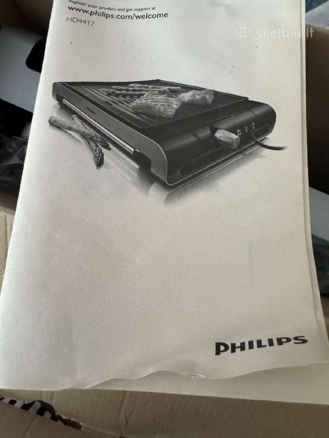 Philips elektrinis grilis - nuotraukos Nr. 2