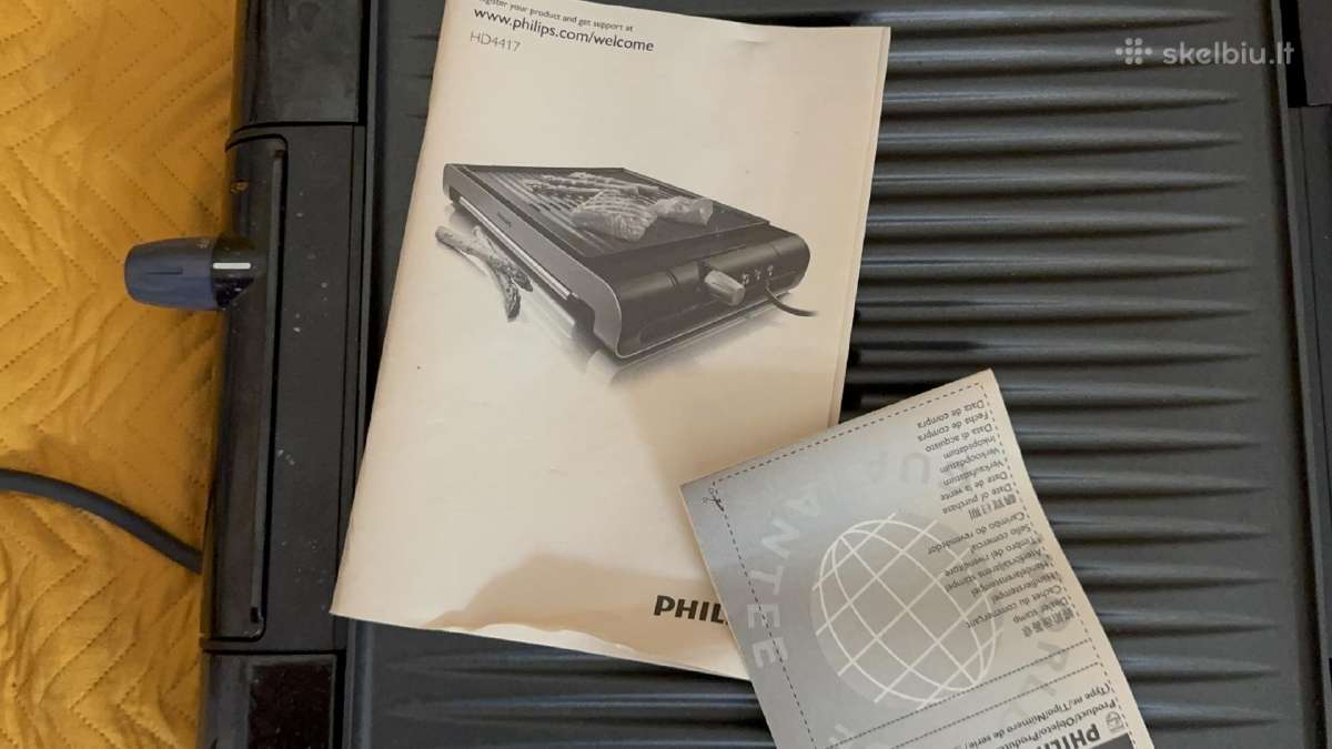 Philips elektrinis grilis - nuotraukos Nr. 4