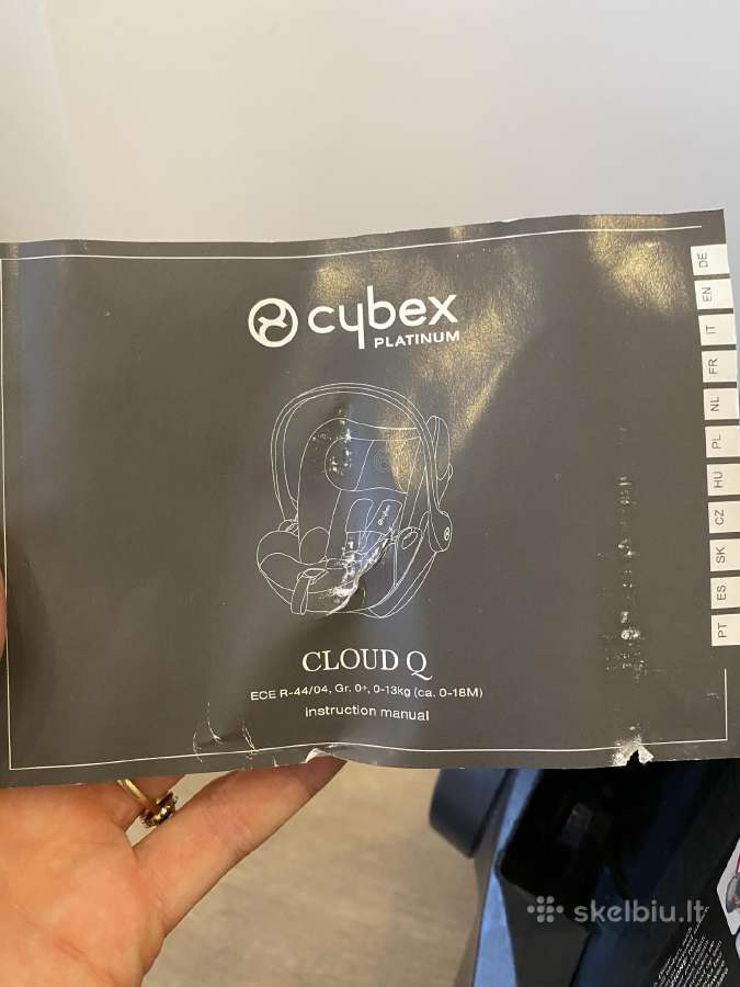 Cybex Platinum Cloud Q plus automobilinė kėdutė - nuotraukos Nr. 20