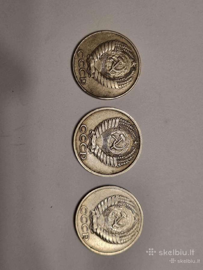 Kapeikos 50kp 1961. 7eur 1965. 18eur 1966. 3 Eur - nuotraukos Nr. 2
