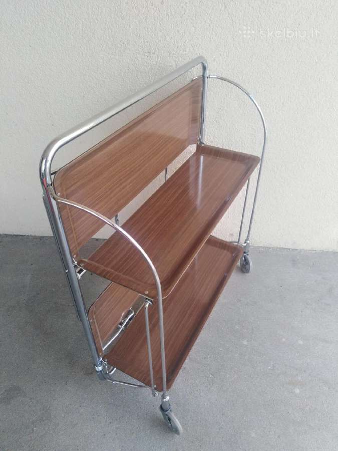Dinett kavos staliukas sulankstomas 1960 - nuotraukos Nr. 9