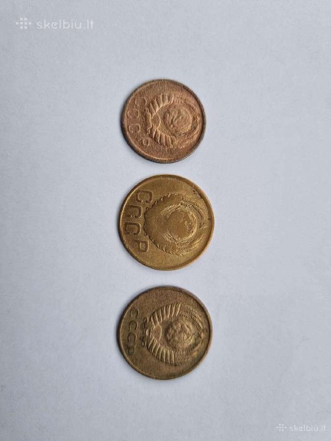 Kapeikos 3 kp 1965m 3 kp 1945m 15 kp 1937m - nuotraukos Nr. 2