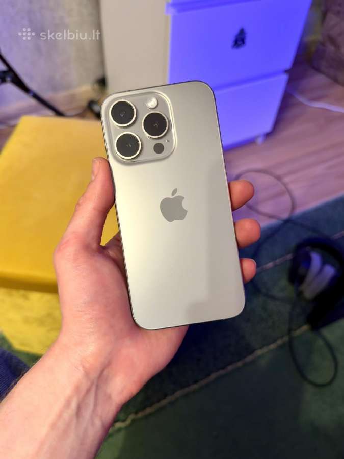 iPhone 16 Pro Natural Titanium - nuotraukos Nr. 2