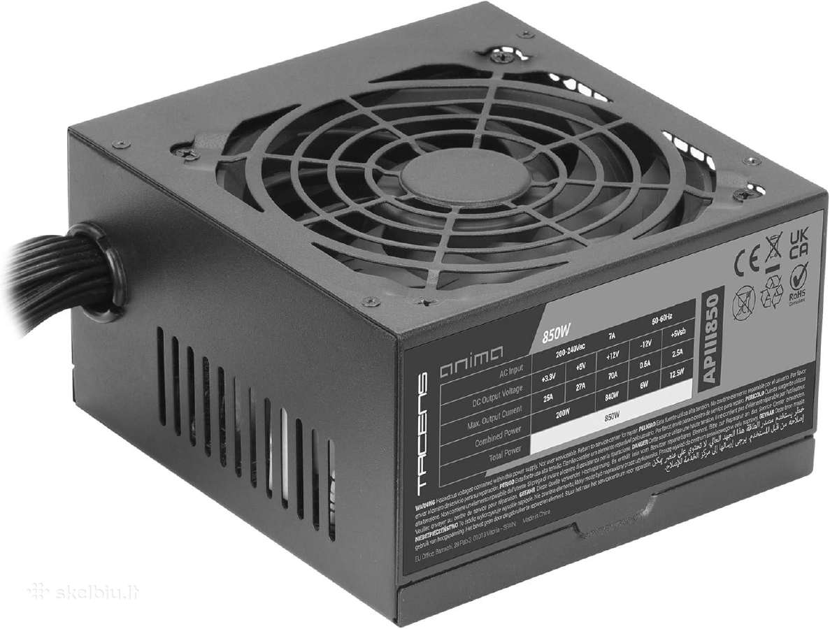 Naujas 850w maitinimo bl. su 85% plius sertifikat - nuotraukos Nr. 5