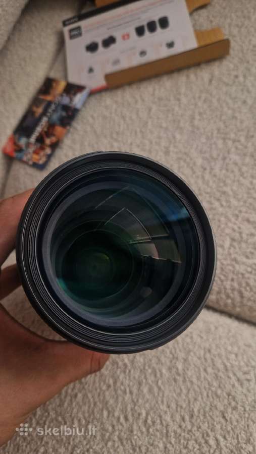 Objektyvas sony 24-70 f2.8 su dėžute - nuotraukos Nr. 3