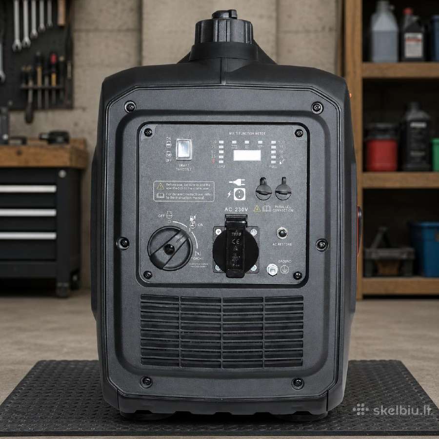 Inverterinis generatorius Astor 3850is 3,5 kw 63db - nuotraukos Nr. 3