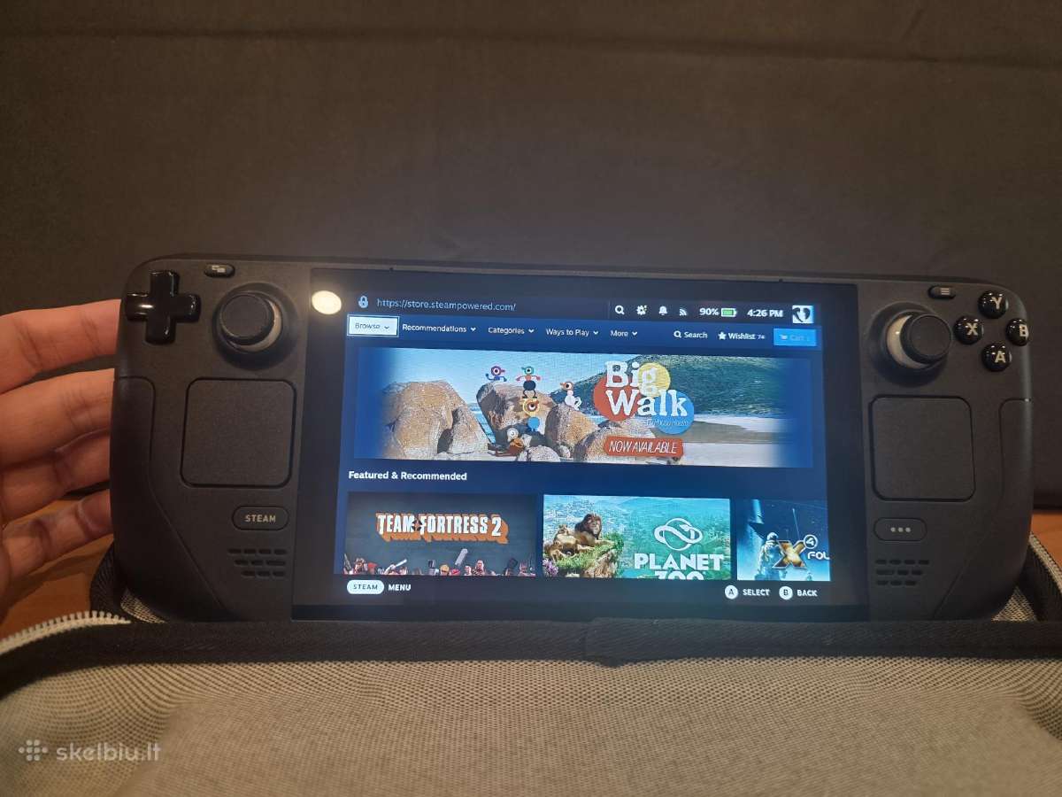 Steam Deck 256gb LCD - nuotraukos Nr. 3