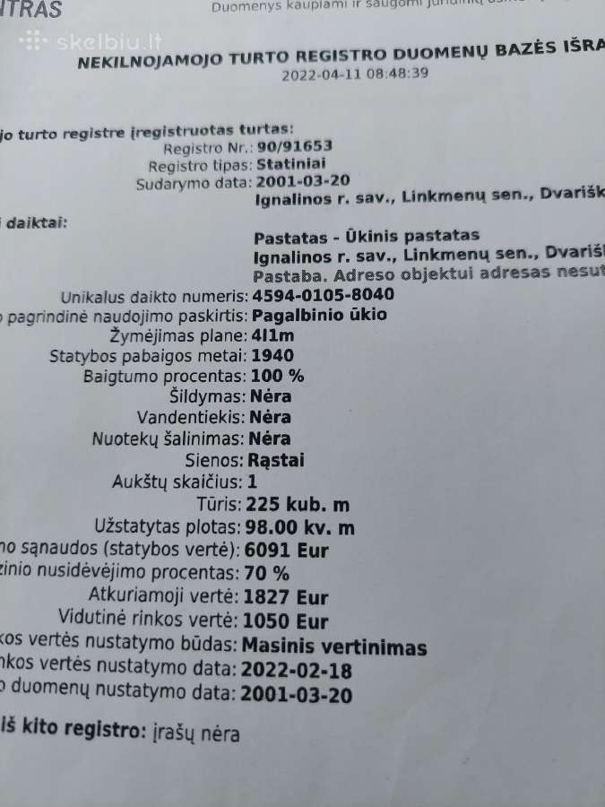 Nekilnojamas turtas - nuotraukos Nr. 2