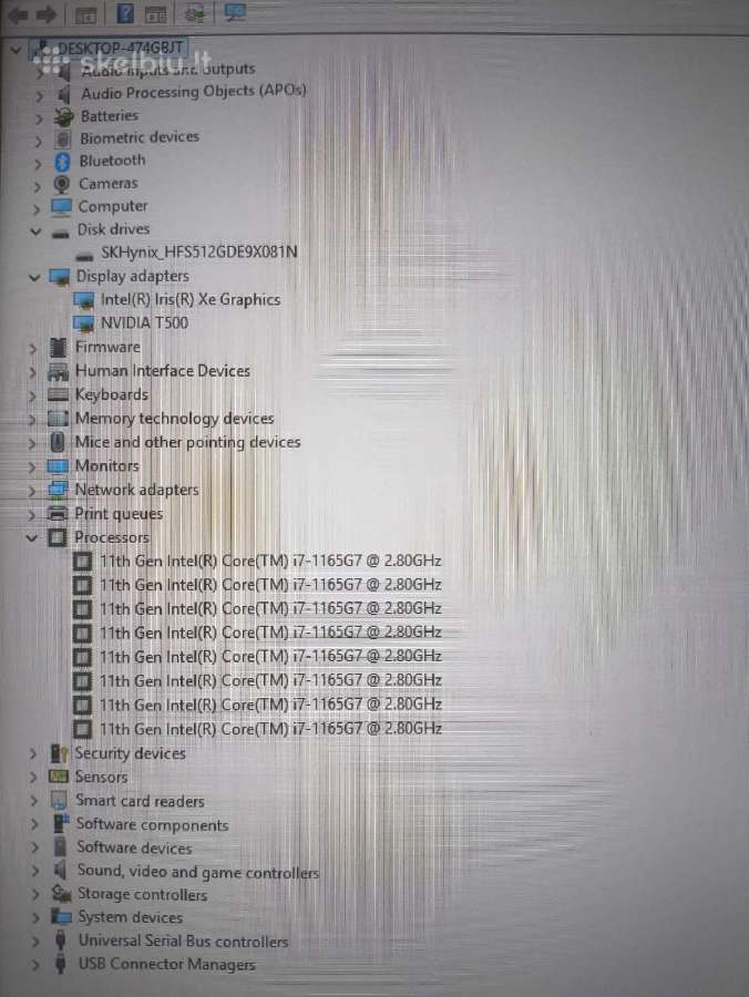 P15s 15.6 Ips i7-1165g7 16gb 512gb T500 4gb 12% - nuotraukos Nr. 5