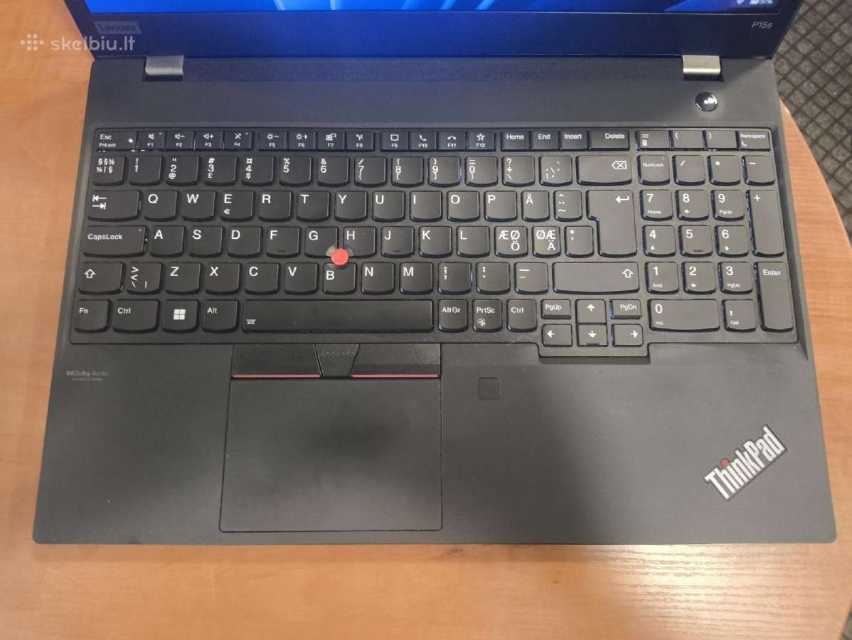P15s 15.6 Ips i7-1165g7 16gb 512gb T500 4gb 12% - nuotraukos Nr. 2