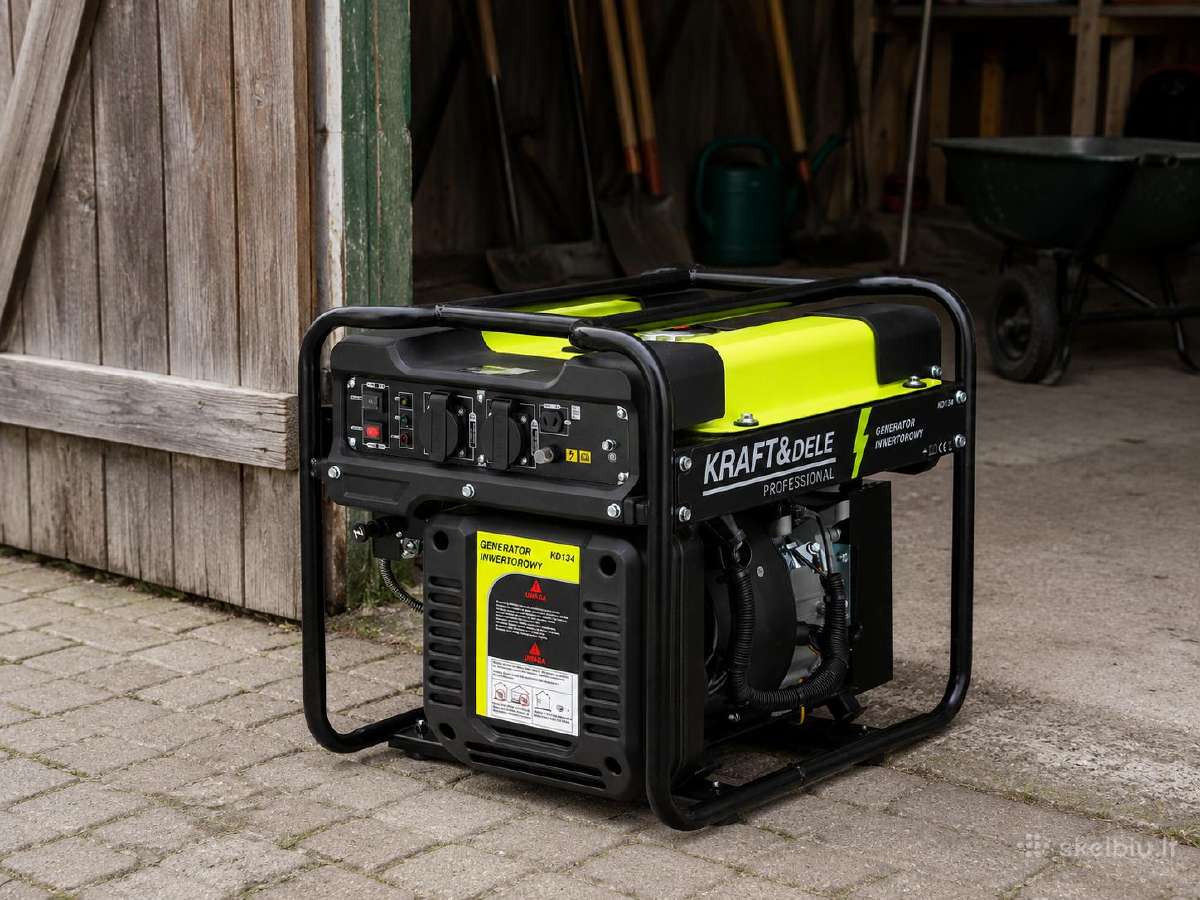 Inverterinis generatorius Kraft&dele Kd134 4 kw - nuotraukos Nr. 3