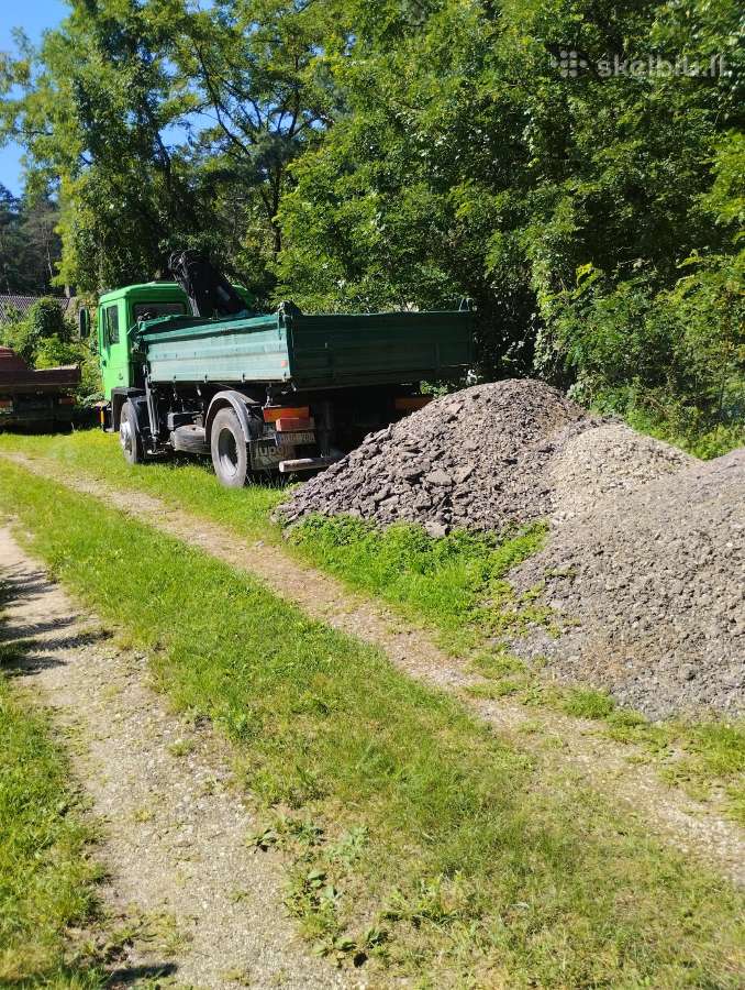 Žvyras,skalda,smėlis,juodžemis,galvijų mešlas - nuotraukos Nr. 2