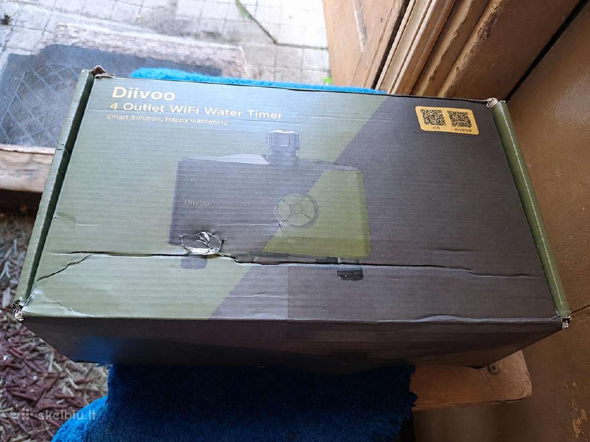 Išmanusis laistymo laikmatis Diivoo 4 Outlet WiFi - nuotraukos Nr. 2