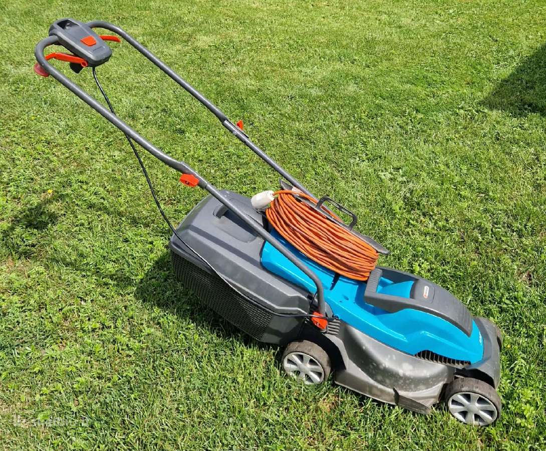 Naudota elektrinė vejapjovė Gardena Powermax 32e - nuotraukos Nr. 2