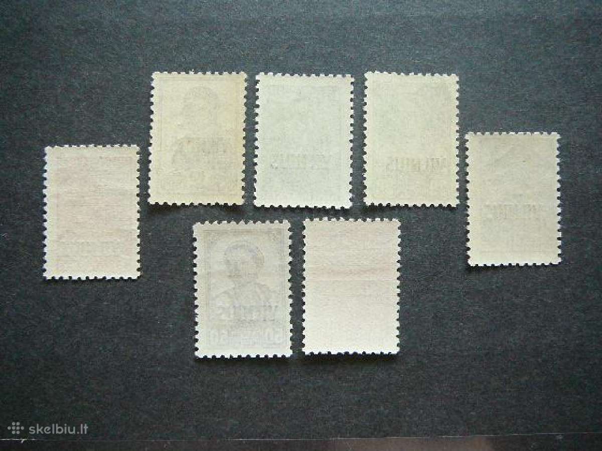 Lietuva 1941 Vilnius svarus vl010/6sm - nuotraukos Nr. 2
